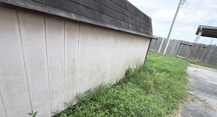 Initial grass cut (1–10,000 sf) — Condition / damage