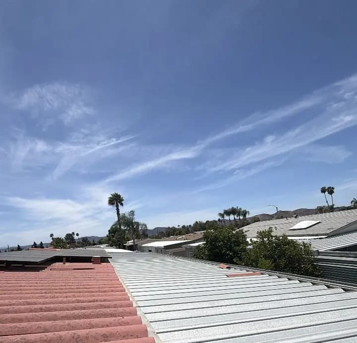 Permanent roof repair / patching — Condition / damage