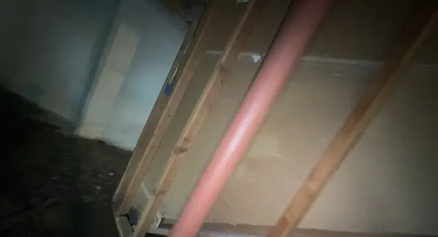 Drywall tear-out — Condition / damage