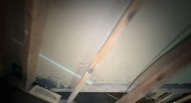 Drywall tear-out — Condition / damage